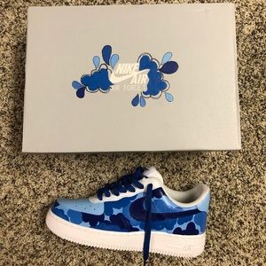 Size 6.5 women’s custom Air Force 1s